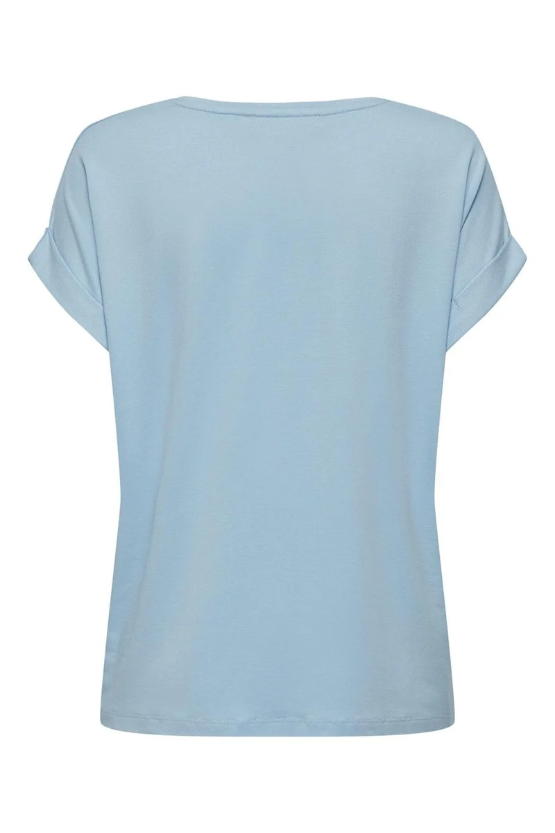 Only - Onlmoster S/S O-Neck Top - 4447962 Clear Sky