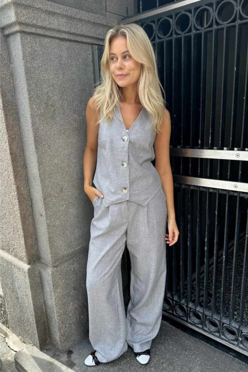 BYIC - Celina Vest - Grey
