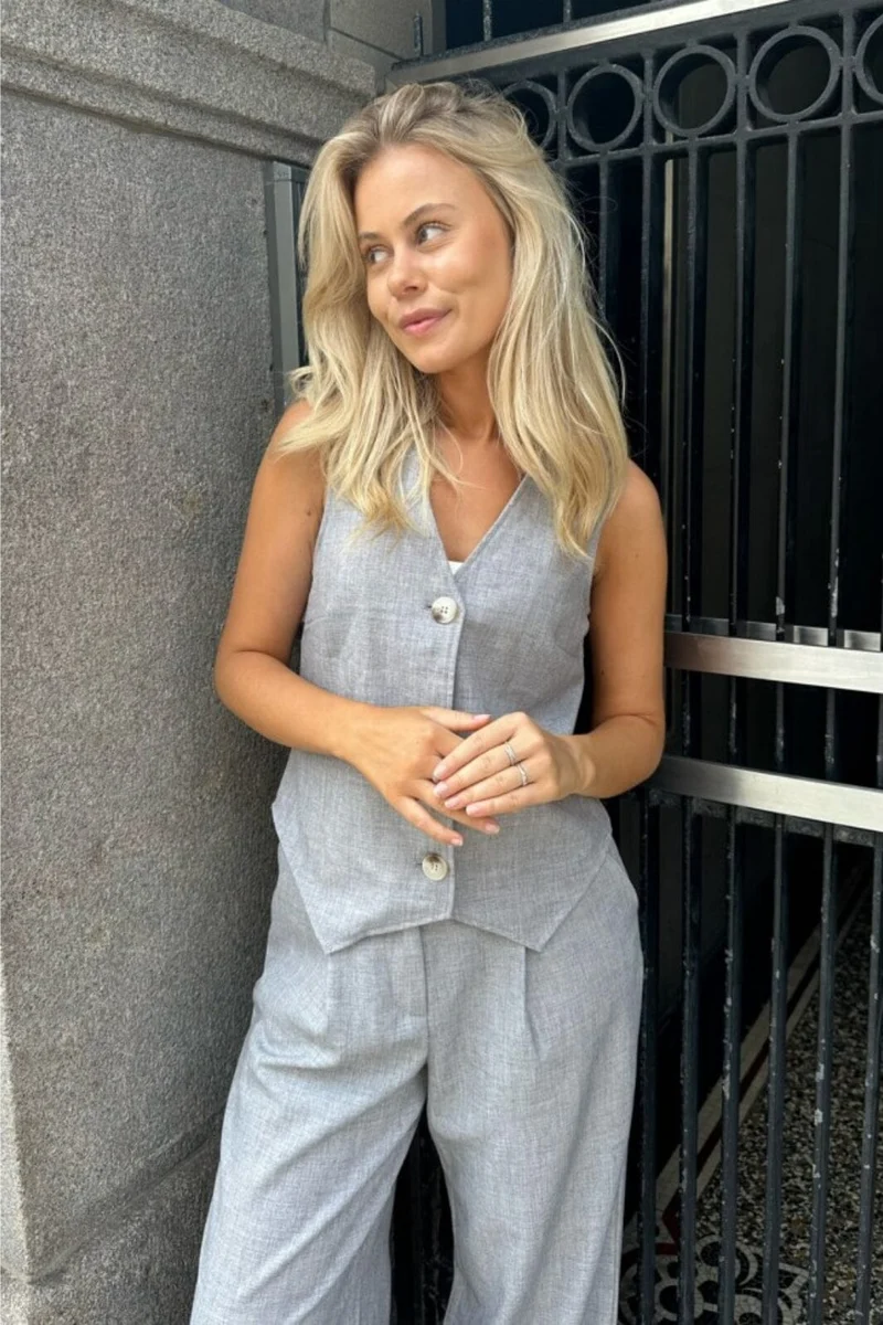 BYIC - Celina Vest - Grey