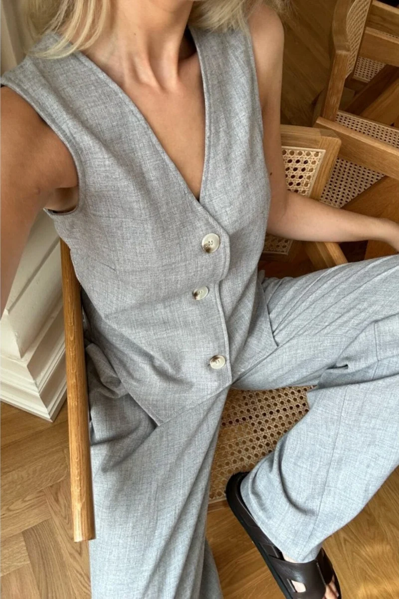 BYIC - Celina Vest - Grey