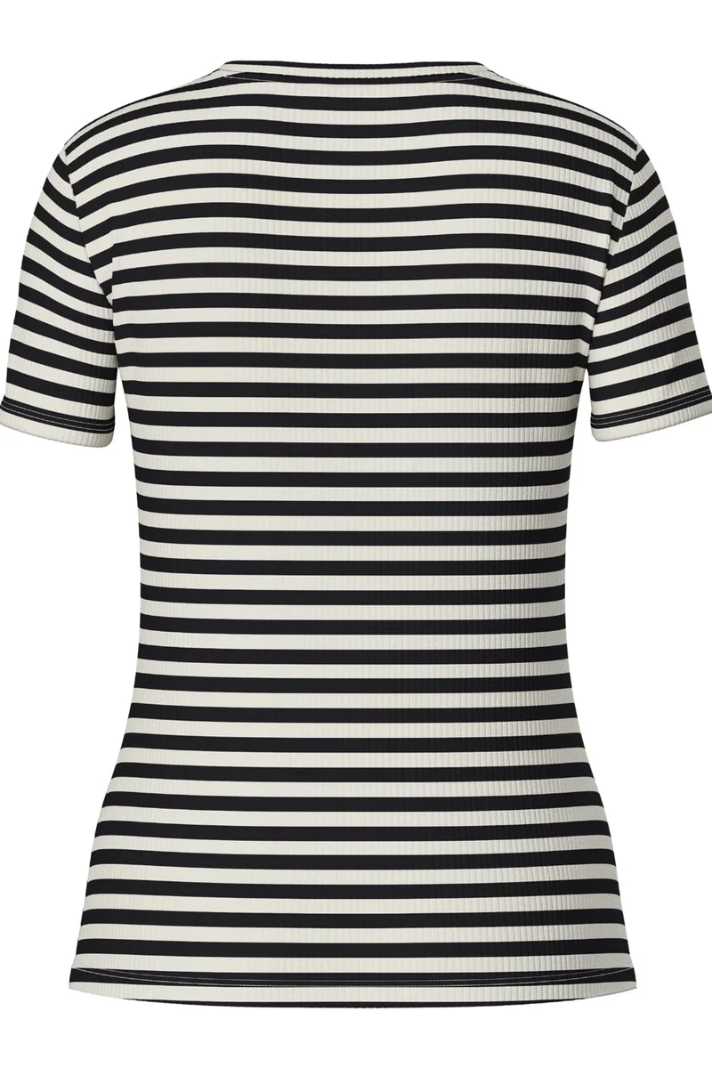 Pieces - Pcruka Ss Top Bc - Cloud Dancer/black