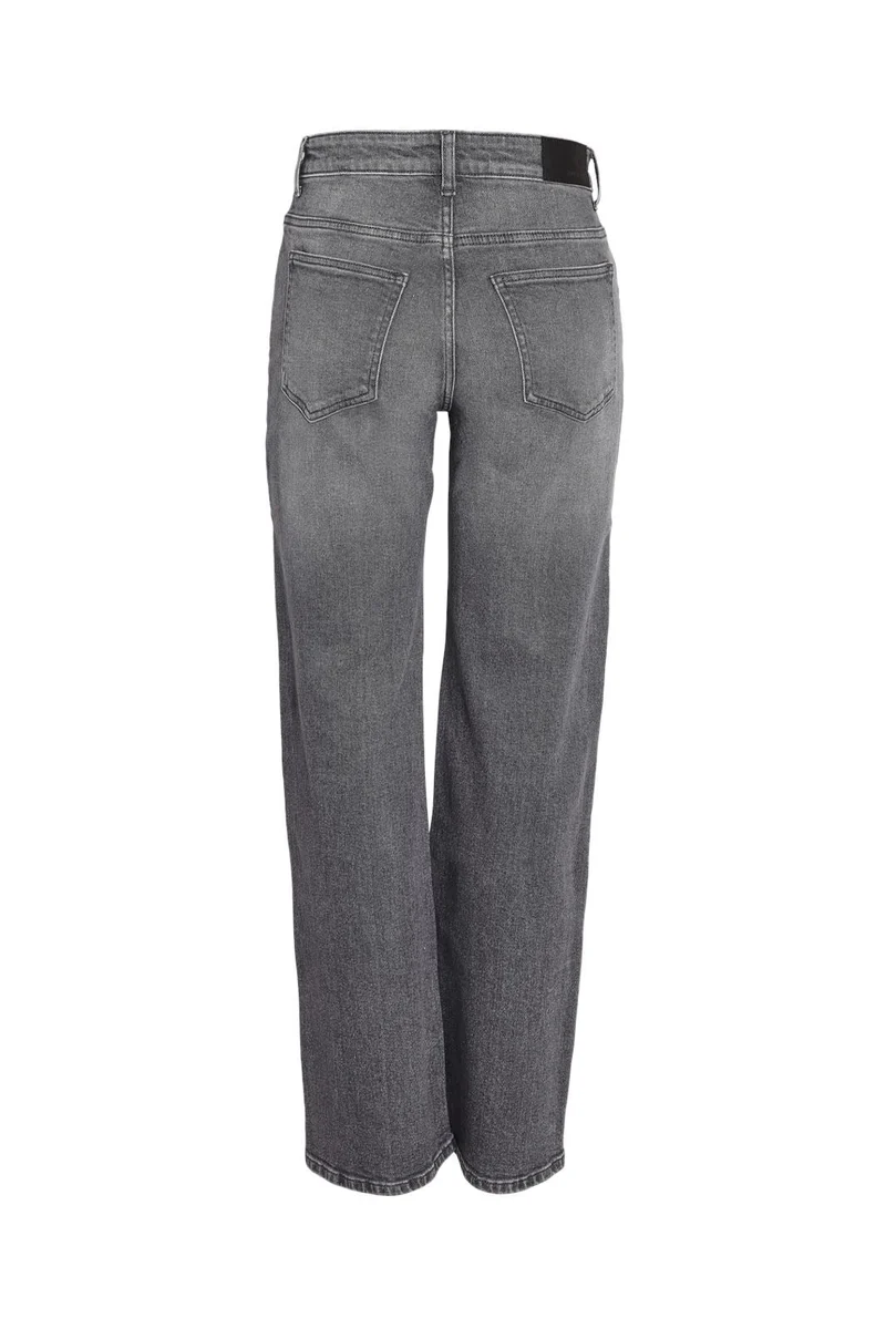 Noisy May - Nmyolanda Nw Wide Jeans Az371Dg Fwd - 4532618 Dark Grey Denim