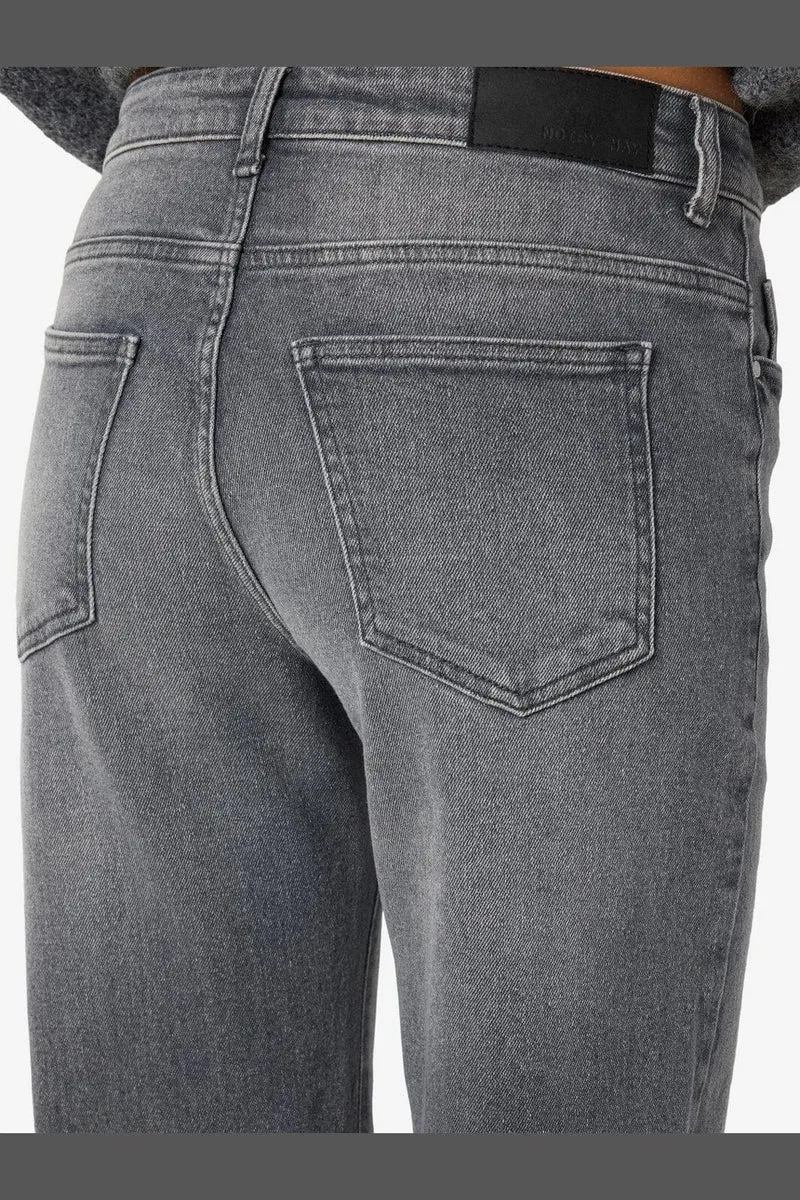 Noisy May - Nmyolanda Nw Wide Jeans Az371Dg Fwd - 4532618 Dark Grey Denim