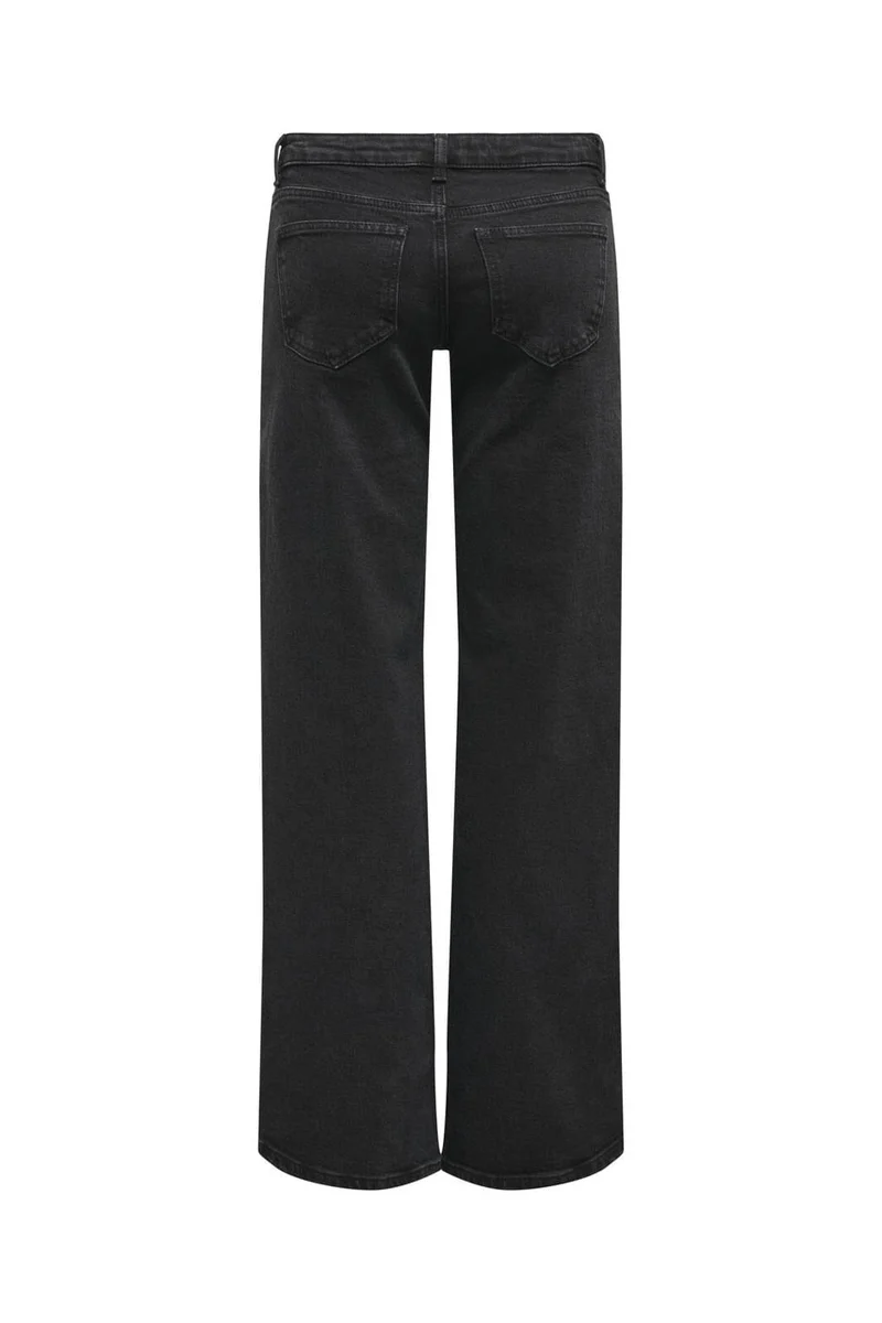 Only - Onljuicy Lw Wide Leg Rea1099 - 4597585 Washed Black