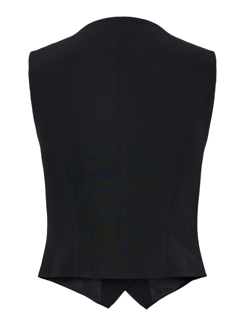 Pieces - Pcbozzy Vest - 4563734 Black
