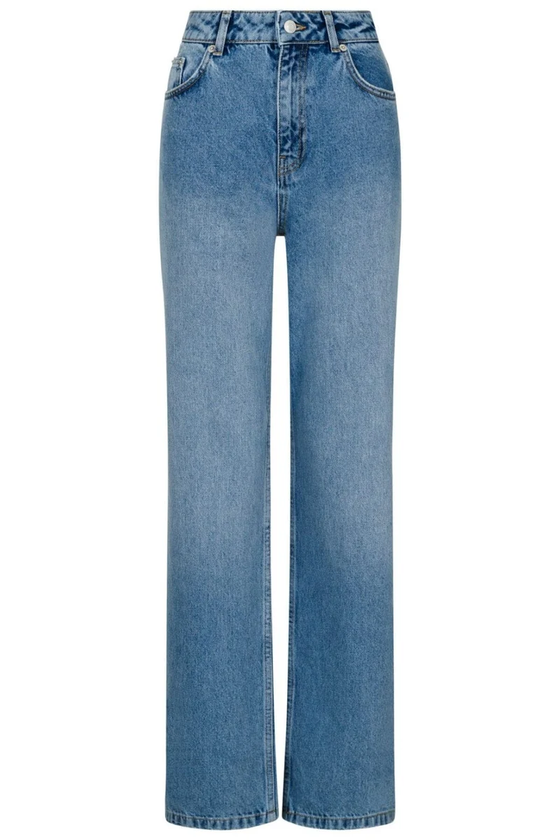Neo Noir - Simona D Pants - Stonewash