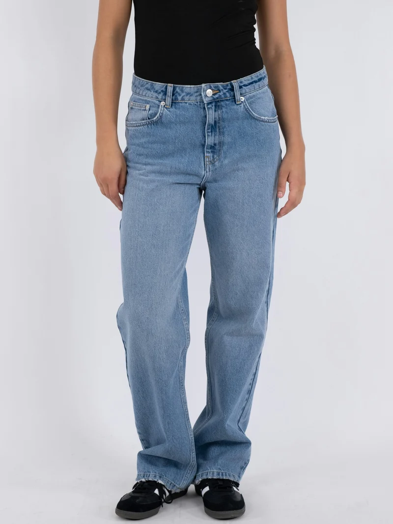 Neo Noir - Simona D Pants - Stonewash
