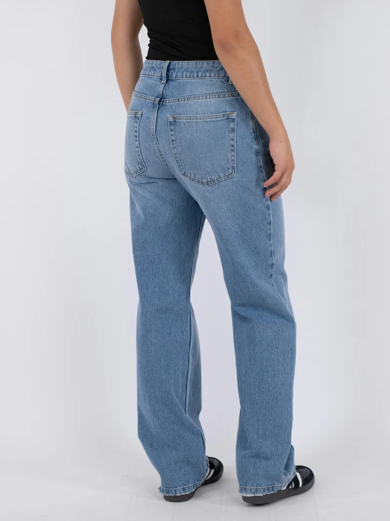 Neo Noir - Simona D Pants - Stonewash