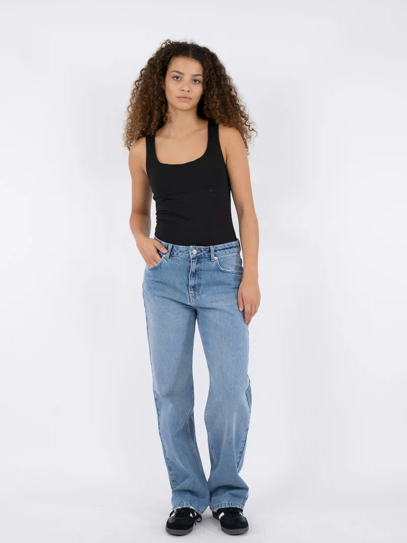 Neo Noir - Simona D Pants - Stonewash